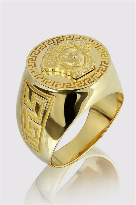 versace ring sizes|men versace rings 14k gold.